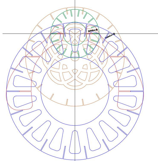 Lámpara Flor Chilota